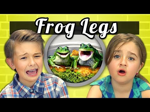 KIDS vs. FOOD #9 - FROG LEGS - UCHEf6T_gVq4tlW5i91ESiWg