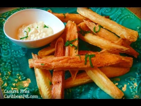 Crispy Golden Cassava (yuca, manioc) Fries. - UCJPL-KaRXesxML5G4xrfUAg