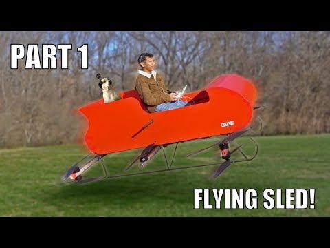 Personal Flying Sleigh DRONE part 1 - UC7yF9tV4xWEMZkel7q8La_w