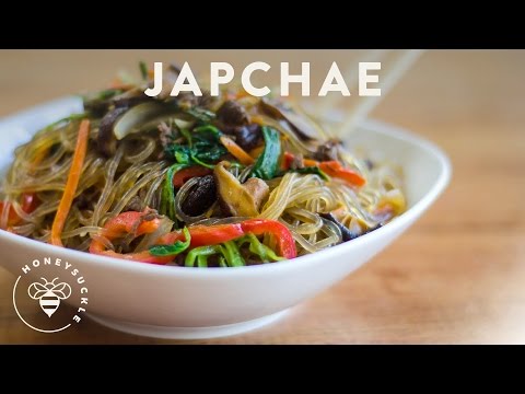 Korean JapChae Recipe (Glass Noodle 잡채) - HoneysuckleCatering - UCwsa-MpLNx4pnsM1PiQwhyQ