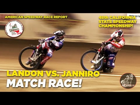 Landon vs. Janniro MATCH RACE for the Generations! - dirt track racing video image