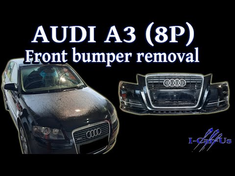 Come si rimuove il paraurti anteriore dell'Audi A3? - Audi A3 (8P, MK 2)