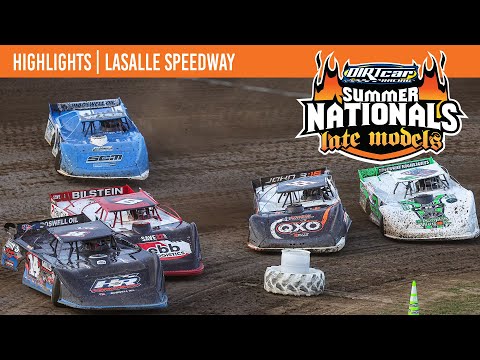 DIRTcar Summer Nationals Late Models | LaSalle Speedway | July 3, 2025 | HIGHLIGHTS - dirt track racing video image