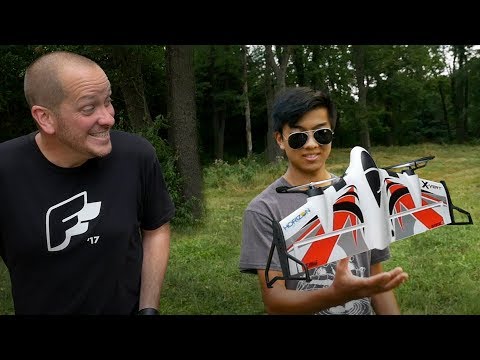 Airplane Can Fly Like A Quad  |  E-Flite X-Vert - UC9zTuyWffK9ckEz1216noAw