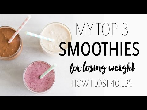 My Top 3 Weight Loss Smoothie Recipes | How I Lost 40 Lbs - UCK2d_KfjVPwh9gqoczQ9sSw