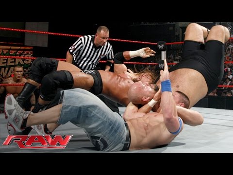 Cena vs. Orton vs. Triple H vs. Big Show — Fatal 4-Way WWE Championship Match: Raw, June 15, 2009 - UCJ5v_MCY6GNUBTO8-D3XoAg