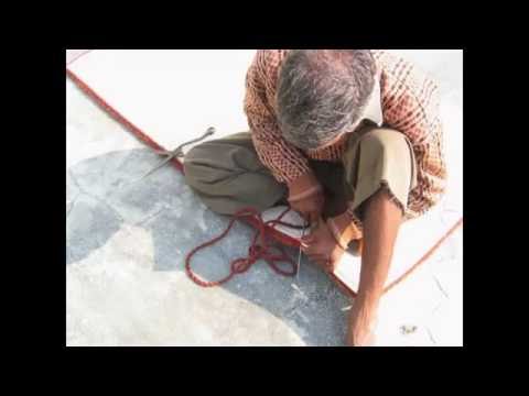 hand made carpet manufacturing step by step