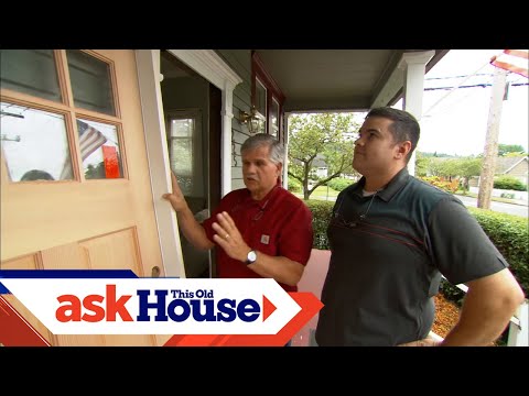 How to Install a Solid-Wood Exterior Door | Ask This Old House - UCUtWNBWbFL9We-cdXkiAuJA