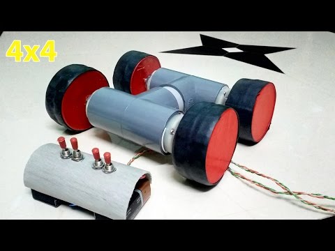 How to Make a Powerful 4x4  Remote Control Car at home - UCwlJ2NJqX-_WG8rg6EjGSgA