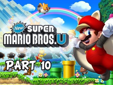 New Super Mario Bros. Wii U Walkthrough - Part 10 Cheep-Cheep Frustration Let's Play WiiU Gameplay - UCpDJl2EmP7Oh90Vylx0dZtA