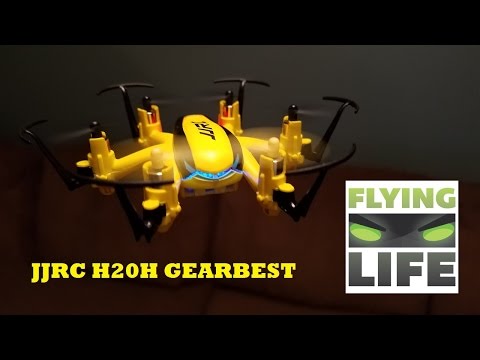 BEST BEGINNER DRONE UNDER $20 JJRC H20H REVIEW (GEARBEST.COM) - UCrnB6ZMrvEgOIOcARehRqQg