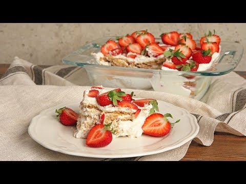 Strawberry Lemon Ice Box Cake | Ep. 1277 - UCNbngWUqL2eqRw12yAwcICg