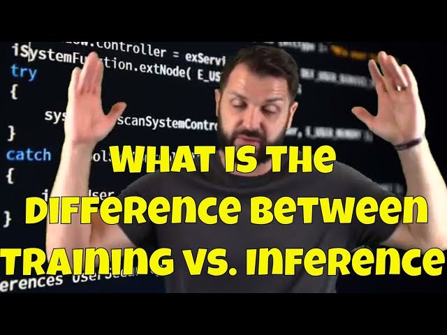 What Does Machine Learning Inference Mean?