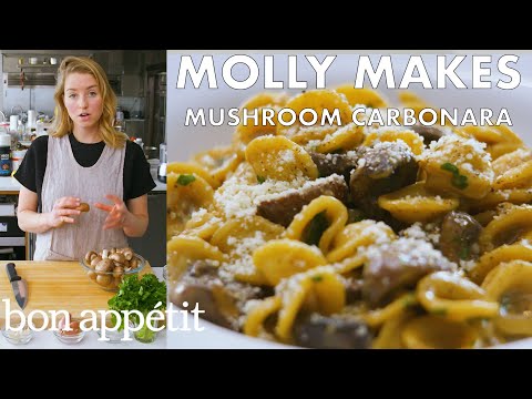 Molly Makes Mushroom Carbonara | From the Test Kitchen | Bon Appétit - UCbpMy0Fg74eXXkvxJrtEn3w