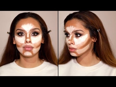 How to Contour & Highlight your face!! - UCzEolHECo7JmmkWMGDYaSOA