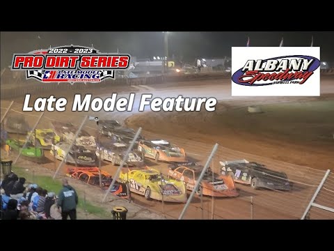 Rnd 4 Late Model Feature Race. Albany Speedway WWS Final. Thanks to Denise Sutton. - dirt track racing video image