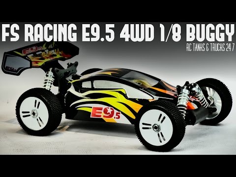 FS RACING E9.5 4WD BRUSHLESS 1/8 BUGGY - Unboxing and In-Depth Look - UC1JRbSw-V1TgKF6JPovFfpA