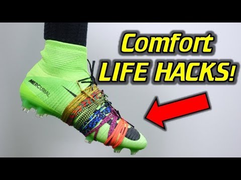 COMFORT LIFE HACKS! - Top 5 Ways To Make Your Soccer Cleats/Football Boots More Comfortable! - UCUU3lMXc6iDrQw4eZen8COQ