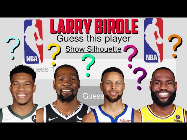 Larry Bird’s Famous NBA Guessing Game