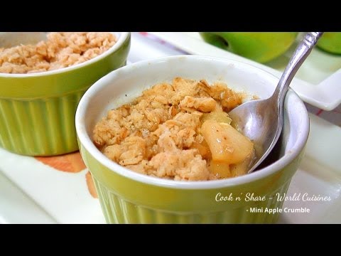 Mini Apple Crumble - UCm2LsXhRkFHFcWC-jcfbepA