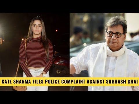 Bollywood #Me Too : KATE SHARMA files a Police Complaint against Filmmaker SUBHASH GHAI #Controversy #Harrasment