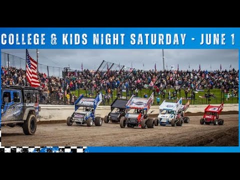 6/1/24 Skagit Speedway / Full Event / 410 Sprints, Modifieds, &amp; Hornets / Qualifying, Heats, &amp; Mains - dirt track racing video image