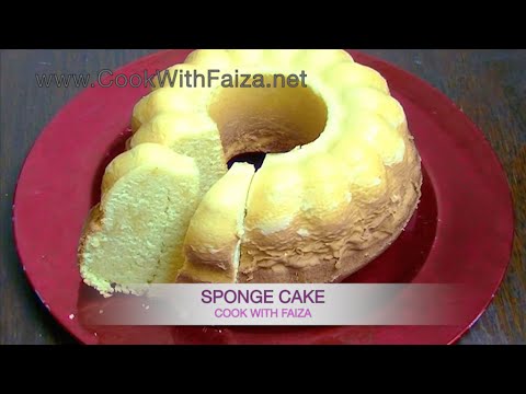 SPONGE CAKE *COOK WITH FAIZA* - UCR9WXUxcp0bR9OWi5ersIHw