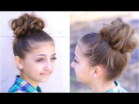 Messy Bun #2 | Cute Girls Hairstyles - UC2LgZ_4GzSFQS-3a87_Jc6w