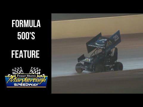 Formula 500's - Final - Maryborough Speedway - 7/4/2023 - dirt track racing video image
