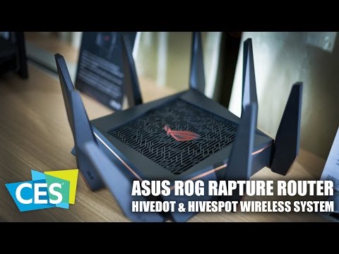 CES 2017: ASUS ROG Rapture GT AC5300 and HiveDot & HiveSpot Wireless System - UCJ1rSlahM7TYWGxEscL0g7Q