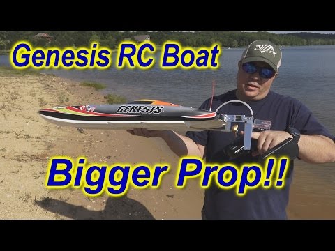 Genesis RC Boat - Bigger Faster Prop!!! - UC9uKDdjgSEY10uj5laRz1WQ