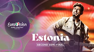 Stefan - Hope - LIVE - Estonia  - Second Semi-Final - Eurovision 2022
