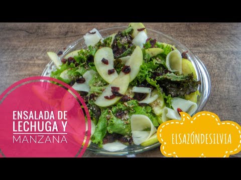 Ensalada de Lechuga y Manzana - ElSazóndeSilvia - UC3kH34ylNoI84OZPud79TFw