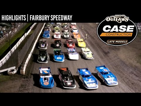 World of Outlaws CASE Late Models at Fairbury Speedway July 30, 2022 | HIGHLIGHTS - dirt track racing video image