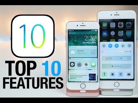 Top 10 iOS 10 Features - What's New Review - UCj34AOIMl_k1fF7hcBkD_dw