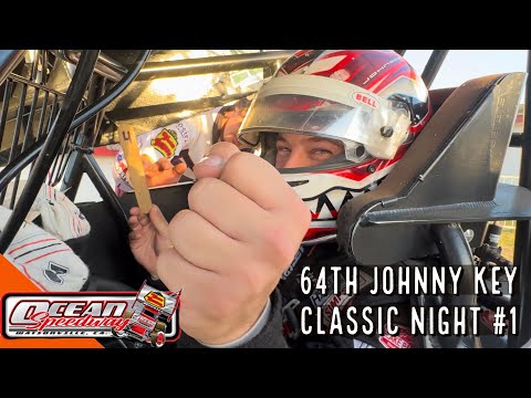 64th Johnny Key Classic 360 Sprint Cars Friday Night Full Event at Watsonville’s Ocean Speedway - dirt track racing video image