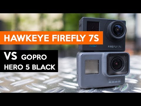 Hawkeye FIREFLY 7S vs GoPro Hero 5 Black Editon | CHEAP ACTIONCAM | ENGLISH REVIEW - UCd3cgj_5uenf87b56sKmEew