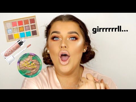 GRWM: TESTING AMERICAN MAKE UP & ABH PARTY GOSSIP! | Rachel Leary - UC-Um2u0Agv8Q-OhjO6FZk1g