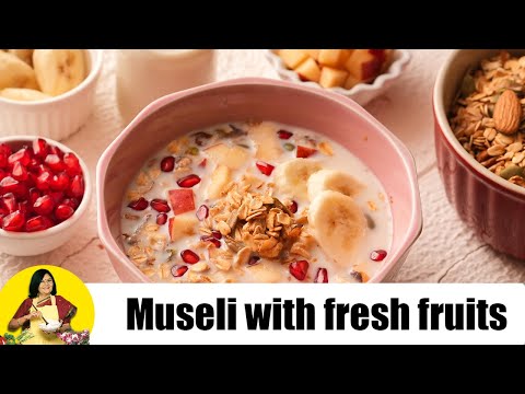 Muesli (Healthy Breakfast) by Tarla Dalal - UCYRRwNWXxCKFaVjFuXo1I8Q