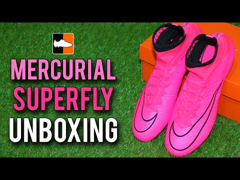 Nike Mercurial Superfly IV SG Unboxing - Lightning Storm Pink/Black Edition - UCs7sNio5rN3RvWuvKvc4Xtg