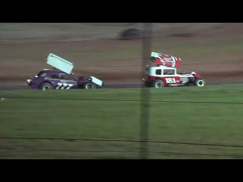 08/17/24 National Vintage Racing Association Modified Class Feature Event - dirt track racing video image