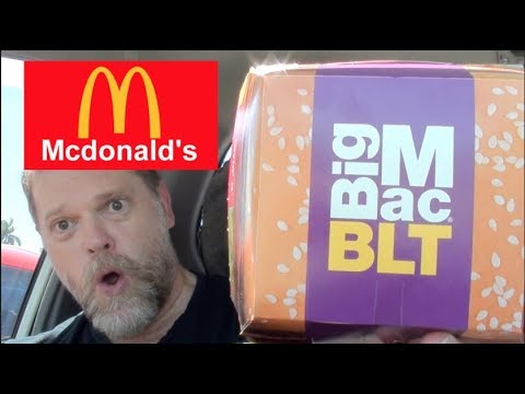 New McDonald's Big Mac BLT Burger Review - Greg's Kitchen - UCGXHiIMcPZ9IQNwmJOv12dQ