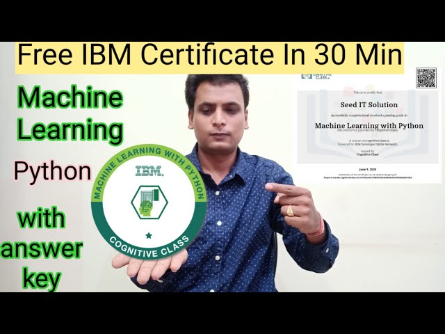 How to Get Machine Learning Python Certification
