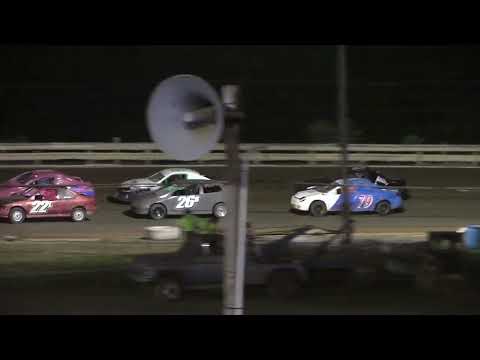 Hummingbird Speedway (7-16-22): Sunny 106 Four-Cylinder Feature - dirt track racing video image