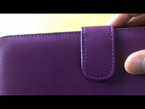 Leather Style Book Case for Amazon Kindle - Purple - UCS9OE6KeXQ54nSMqhRx0_EQ