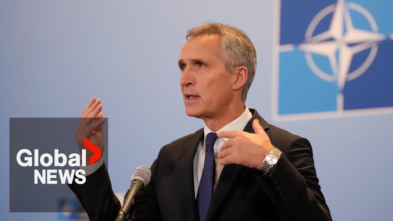 NATO chief speaks after foreign ministers meeting on Russia-Ukraine war | FULL