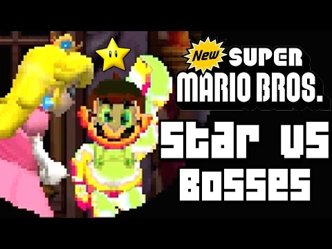 New Super Mario Bros DS - ALL BOSSES with SUPER STARS (DS) - UChnz1eAo9SfuDfqFZt1KFtA