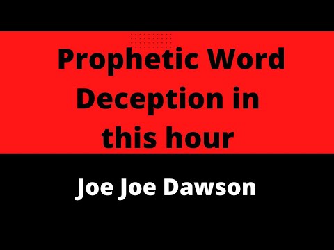 Prophetic Flow - Deception in this Hour
