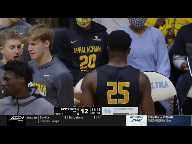 App State Basketball Scores Victory Against UNC