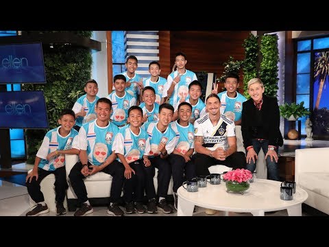 Ellen Talks to Thai Soccer Team in Their First In-Studio Interview Since Cave Rescue - UCp0hYYBW6IMayGgR-WeoCvQ